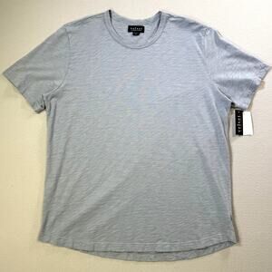 Velvet by Graham & Spencer Slub Knit Regular Fit Tee, lagoon XXL $70